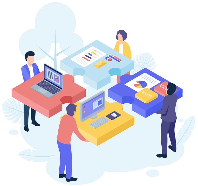 Team working on IT services, content writing, localization and AI solutions in India